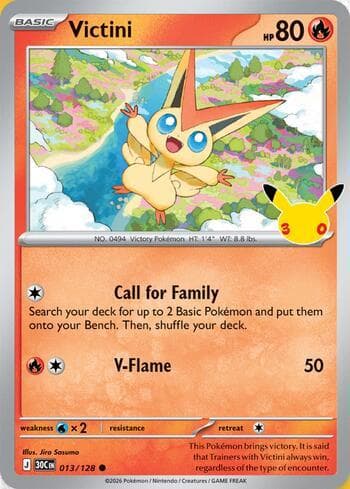 Victini 013/128 — 30th Celebration
