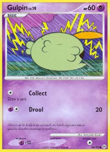 Carta Gulpin 66/99 do set Arceus — Pokémon TCG | Bynx