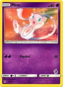 Carta Mew 06/17 do set Battle Academy Box Set 2020 - Mewtwo Deck — Pokémon TCG | Bynx