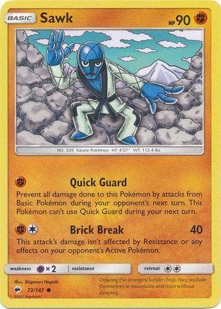 Sawk 072/147 — Sombras Ardentes