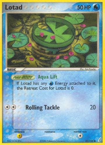 Carta Lotad 55/100 do set Crystal Guardians — Pokémon TCG | Bynx
