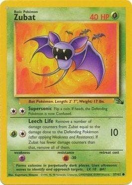 Zubat 57 — Fóssil