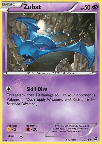 Carta Zubat 30/83 do set Gerações — Pokémon TCG | Bynx