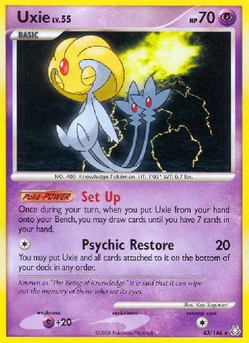 Carta Uxie 43/146 do set Legends Awakened — Pokémon TCG | Bynx