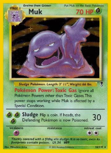 Carta Muk 16/110 do set Legendary Collection — Pokémon TCG | Bynx