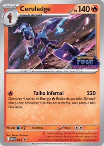 Ceruledge 014 — Mega Evolution Promos