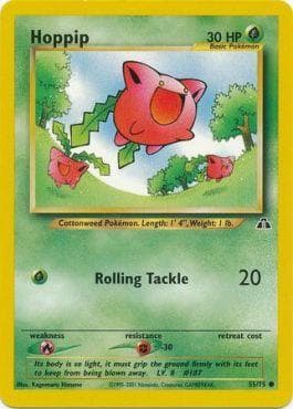 Carta Hoppip 55/75 do set Neo Discovery — Pokémon TCG | Bynx