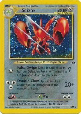 Scizor 10/75 — Neo Discovery