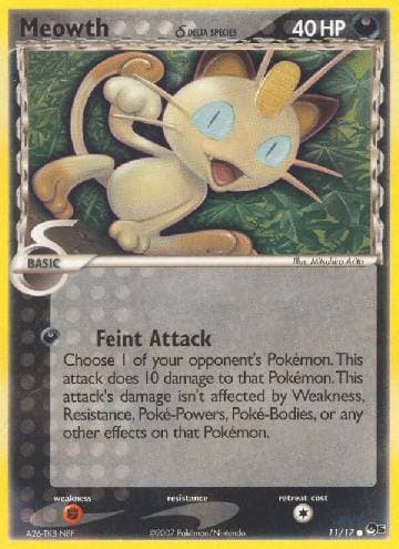Meowth 11/17 — POP Series 5