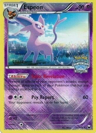 Carta Espeon - STAFF do set Promos — Pokémon TCG | Bynx