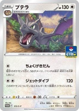 Carta Aerodactyl do set Espada e Escudo Promos (JP) — Pokémon TCG | Bynx