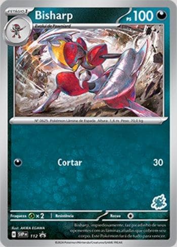 Carta Bisharp 112/215 do set Escarlate e Violeta Promos — Pokémon TCG | Bynx