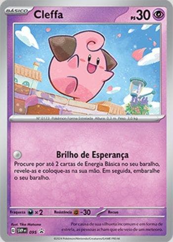 Carta Cleffa 095/215 do set Escarlate e Violeta Promos — Pokémon TCG | Bynx