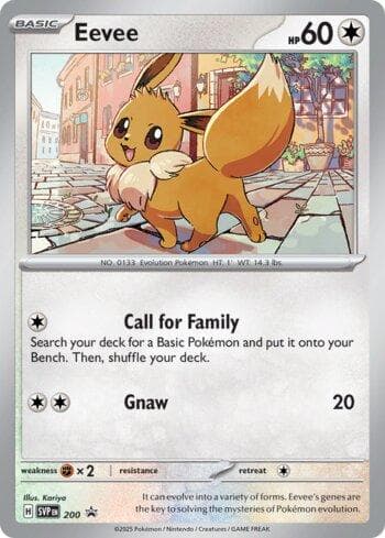 Carta Eevee 200/215 do set Escarlate e Violeta Promos — Pokémon TCG | Bynx