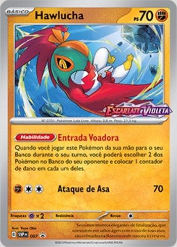 Hawlucha 007 — Escarlate e Violeta Promos