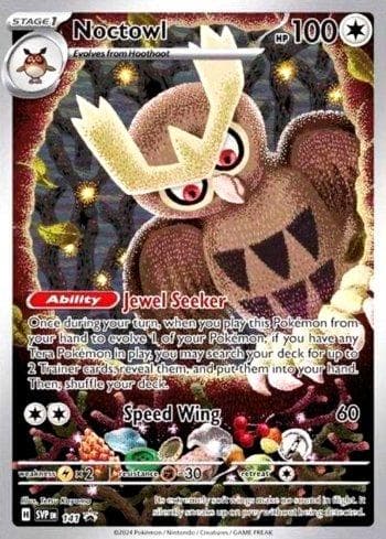 Carta Noctowl 141/215 do set Escarlate e Violeta Promos — Pokémon TCG | Bynx