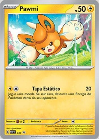 Carta Pawmi 040/215 do set Escarlate e Violeta Promos — Pokémon TCG | Bynx