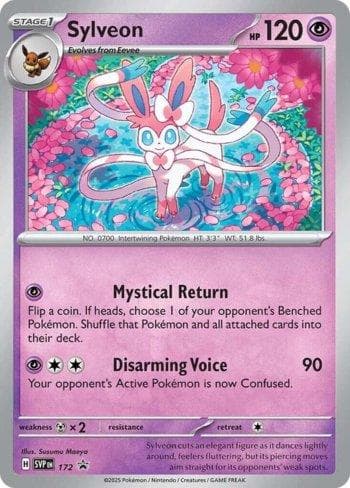 Sylveon 172/215 — Escarlate e Violeta Promos