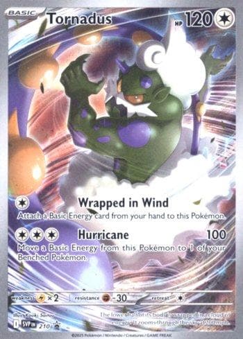 Carta Tornadus 210/215 do set Escarlate e Violeta Promos — Pokémon TCG | Bynx