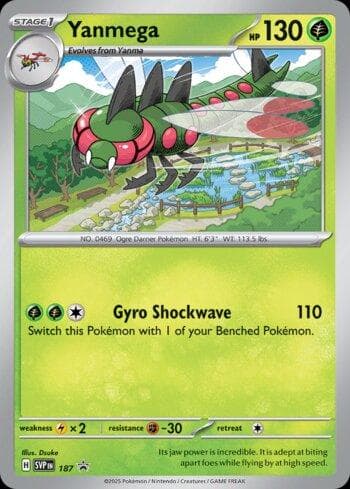 Carta Yanmega 187/215 do set Escarlate e Violeta Promos — Pokémon TCG | Bynx