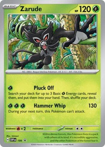 Zarude 199/215 — Escarlate e Violeta Promos
