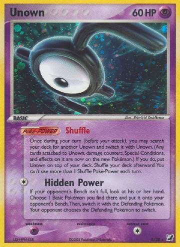 Unown E — Unseen Forces