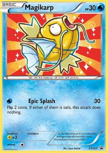 Carta Magikarp do set XY Promos — Pokémon TCG | Bynx