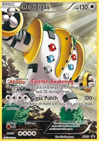 Carta Regigigas do set XY Promos — Pokémon TCG | Bynx