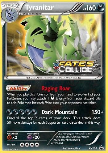 Tyranitar — XY Promos
