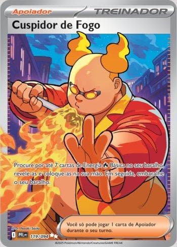 Carta Firebreather 119/94 do set Coleção BR — PFL — Pokémon TCG | Bynx