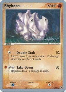 Carta Rhyhorn do set World Championship 2005: King of the West — Pokémon TCG | Bynx