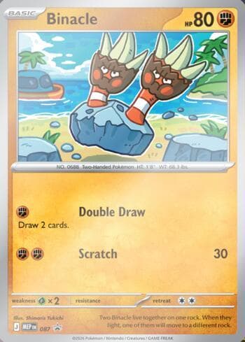 Binacle 087 — Mega Evolution Promos