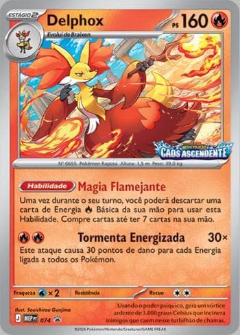 Delphox 074 — Mega Evolution Promos