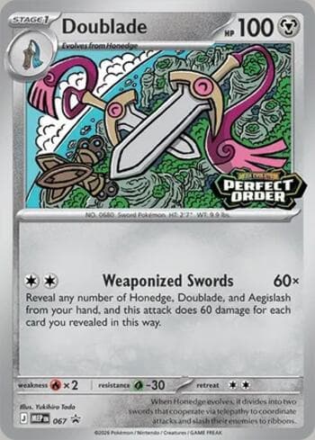 Doublade 067 — Mega Evolution Promos