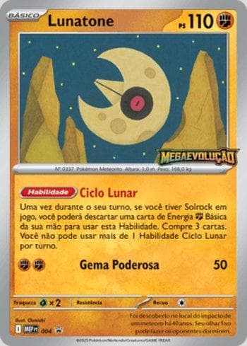 Lunatone 004 — Mega Evolution Promos