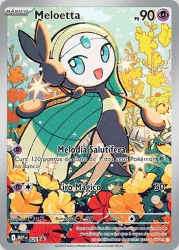 Carta Meloetta #026 do set Mega Evolution Promos — Pokémon TCG | Bynx