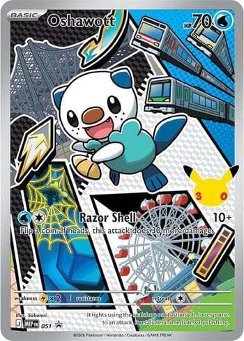 Oshawott 051 — Mega Evolution Promos