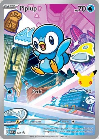 Piplup 042 — Mega Evolution Promos