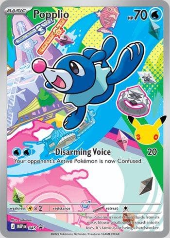 Popplio 045 — Mega Evolution Promos