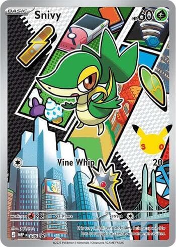 Carta Snivy #049 do set Mega Evolution Promos — Pokémon TCG | Bynx