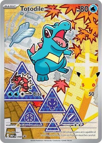 Carta Totodile #048 do set Mega Evolution Promos — Pokémon TCG | Bynx