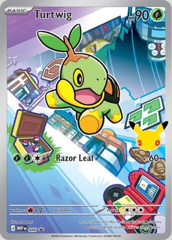 Carta Turtwig #040 do set Mega Evolution Promos — Pokémon TCG | Bynx