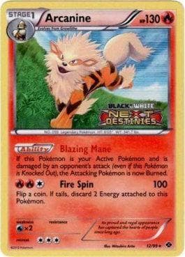 Arcanine — Promos