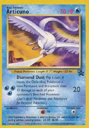 Articuno — Promos