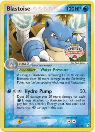 Carta Blastoise do set Promos — Pokémon TCG | Bynx
