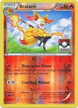 Carta Braixen do set Promos — Pokémon TCG | Bynx