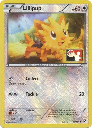 Carta Lillipup do set Promos — Pokémon TCG | Bynx