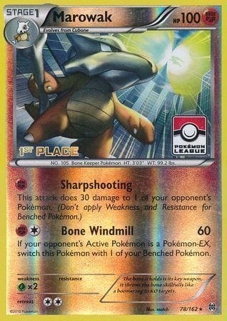 Marowak — Promos