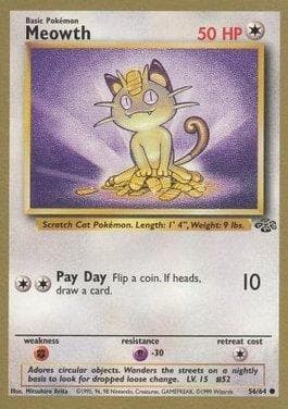 Meowth — Promos
