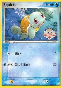 Squirtle — Promos